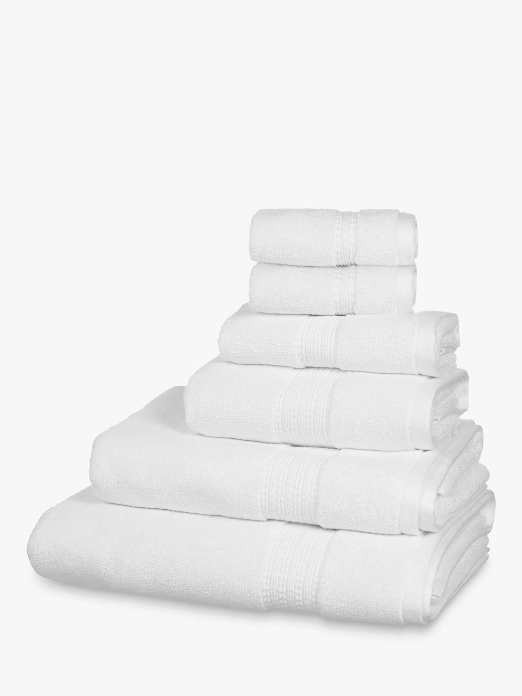 John Lewis Supreme Supima® Cotton Towels, White
