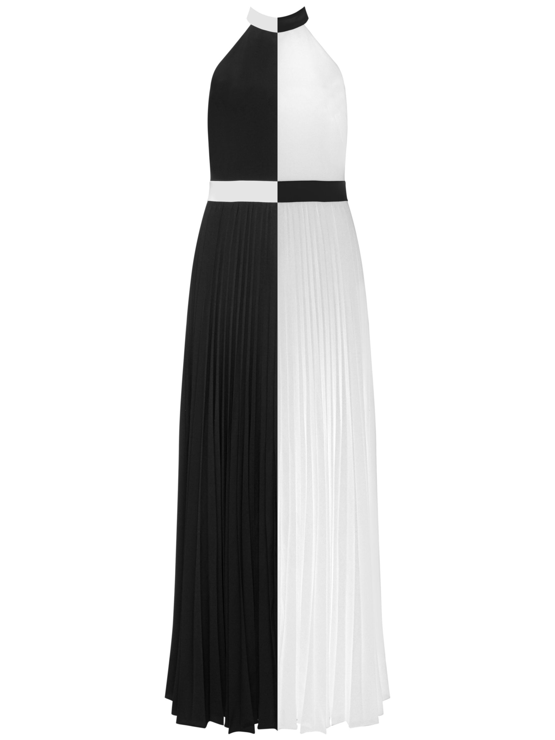 ted baker black white dress