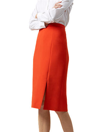 Hobbs Nina Skirt, Flame Orange