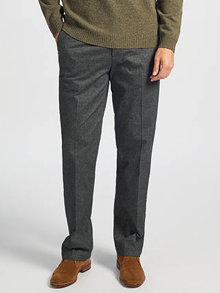 John Lewis & Partners Brushed Twill Trousers