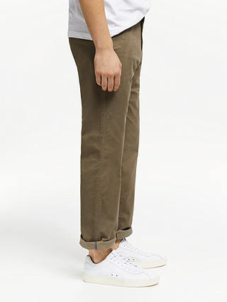 John Lewis Essential Straight Cut Chinos, Taupe