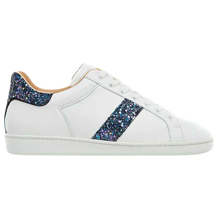 Air & Grace Copeland Lace Up Trainers, White