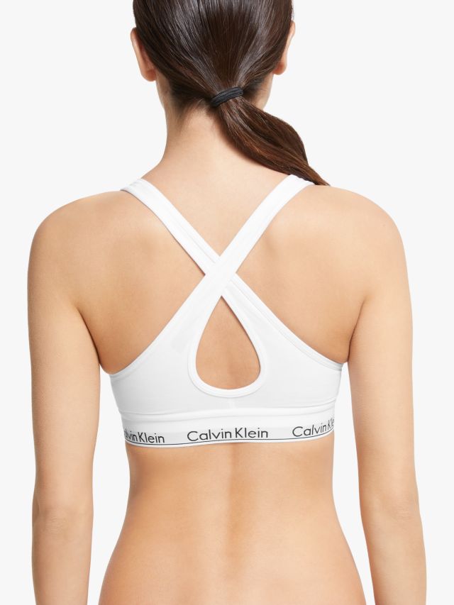Buy Calvin Klein Performance Workout Cross Back Strap Padded Bra