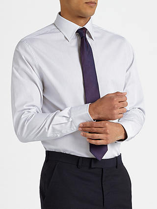 John Lewis & Partners Cotton Poplin Tailored Fit Shirt