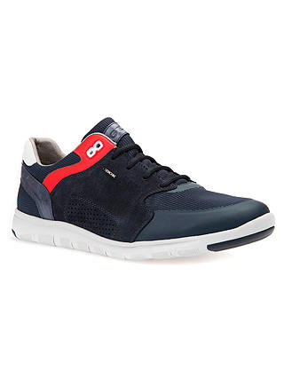 Geox Xunday Double-Fit Trainers, Navy