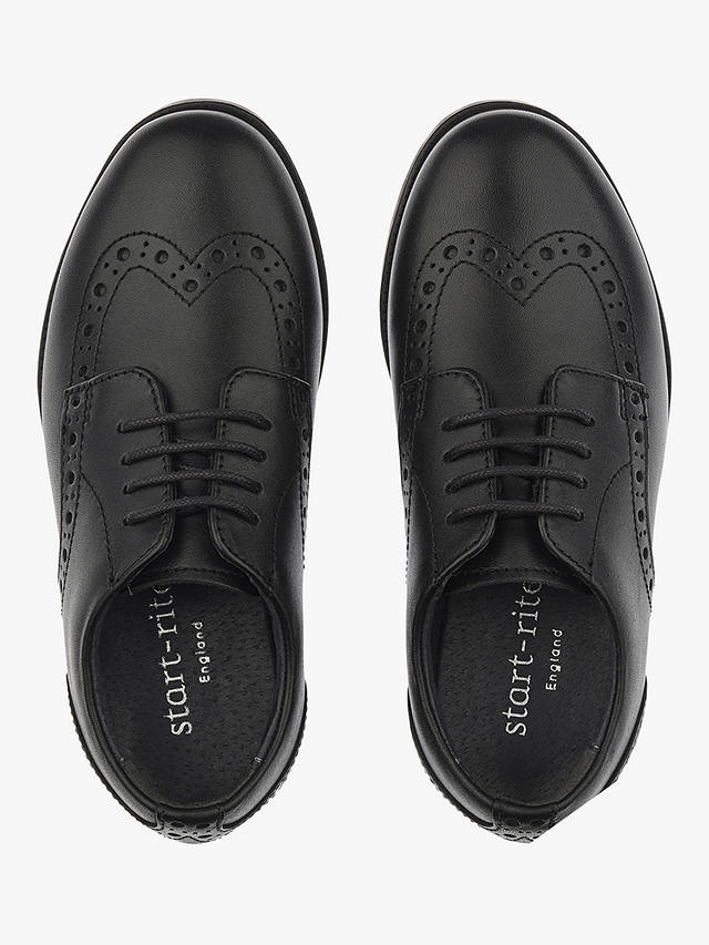 Start-Rite Kids' Leather Brogue Shoes, Black