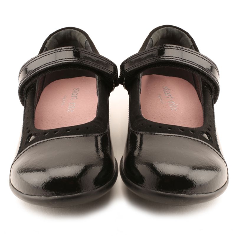 Start-rite Children's Emilia Mary Jane Shoes, Black Patent
