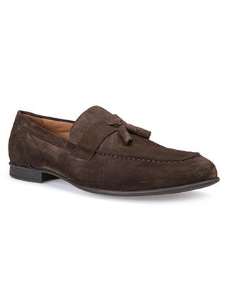 Geox Wilburg Suede Loafers