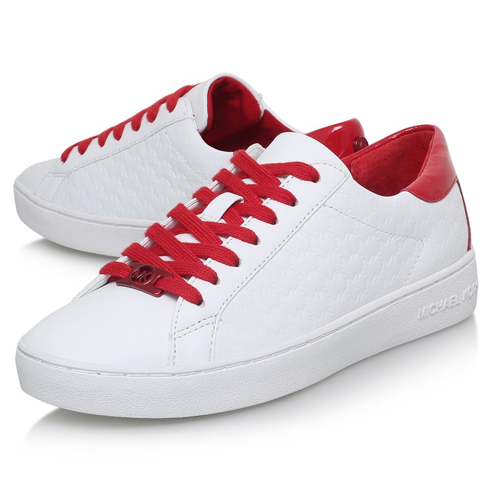 michael kors colby white trainers