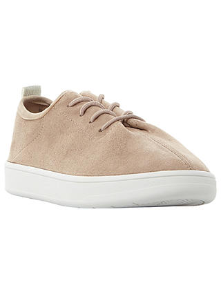 Steve Madden Elexa Lace Up Trainers, Nude