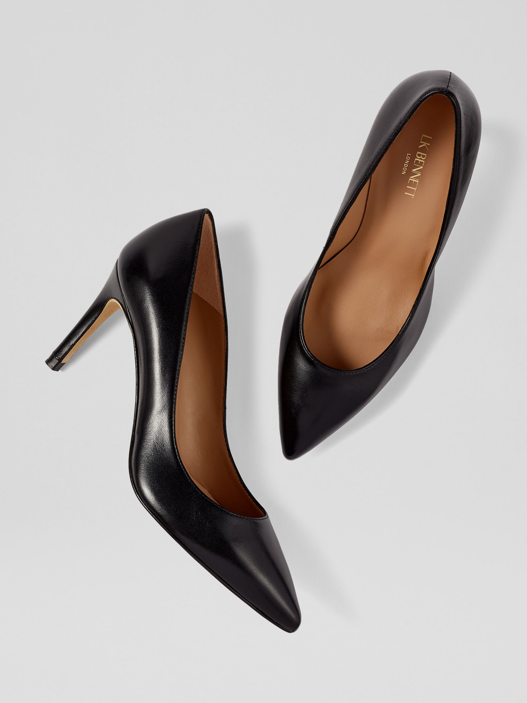 Lk bennett black store pumps