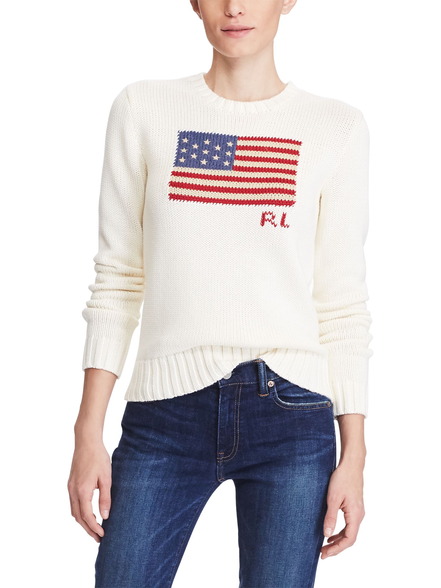 Polo Ralph Lauren Flag Cotton Sweater