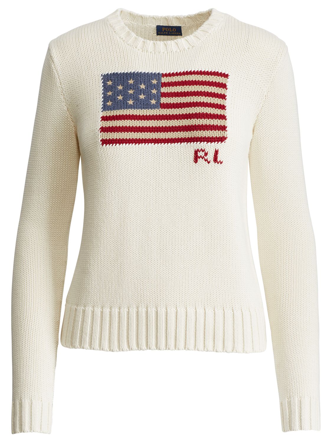 womens ralph lauren flag sweater
