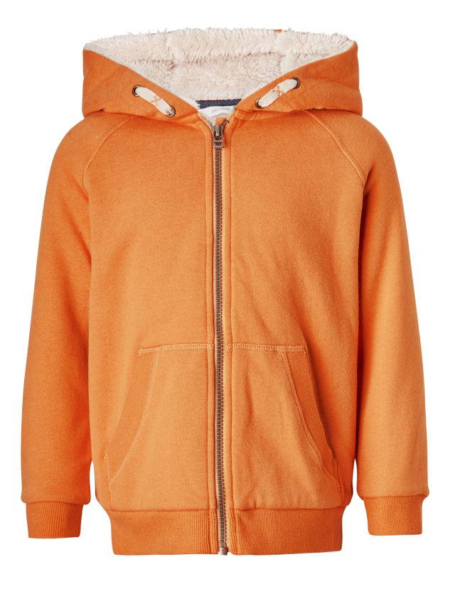 Boys shop lined hoodie