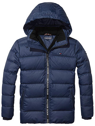 Tommy Hilfiger Boys' Quilted Jacket, Navy