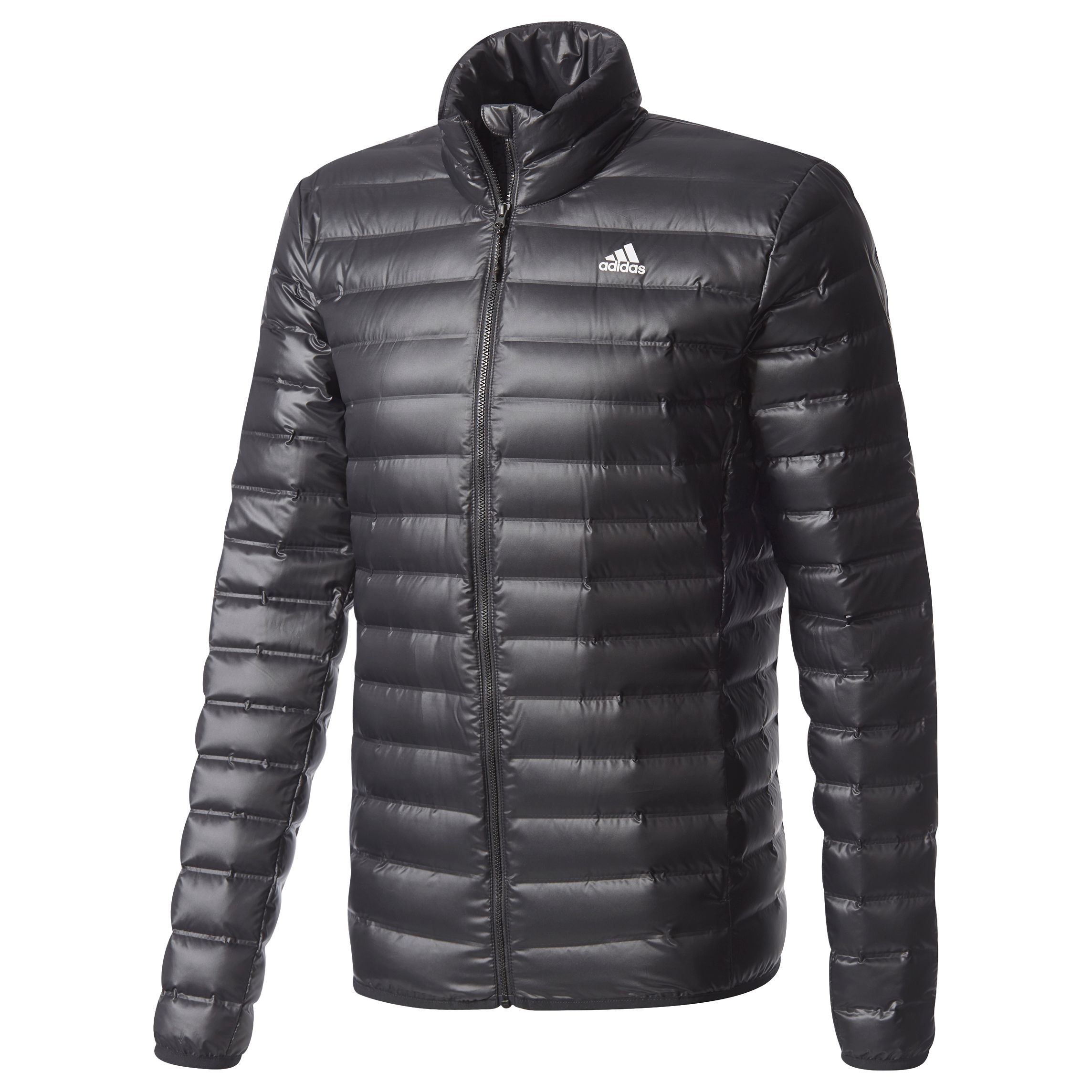 adidas quilted jacket black