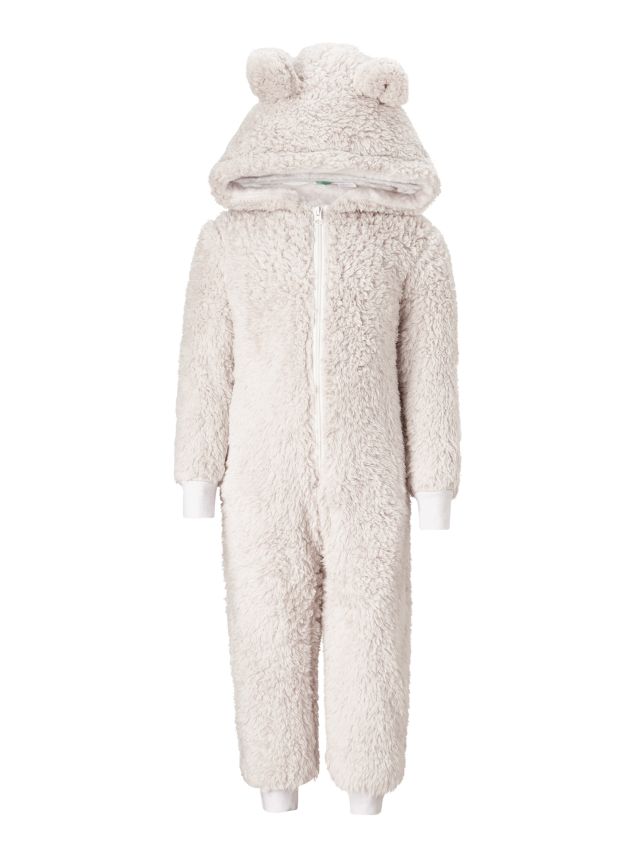 Fluffy teddy discount bear onesie womens