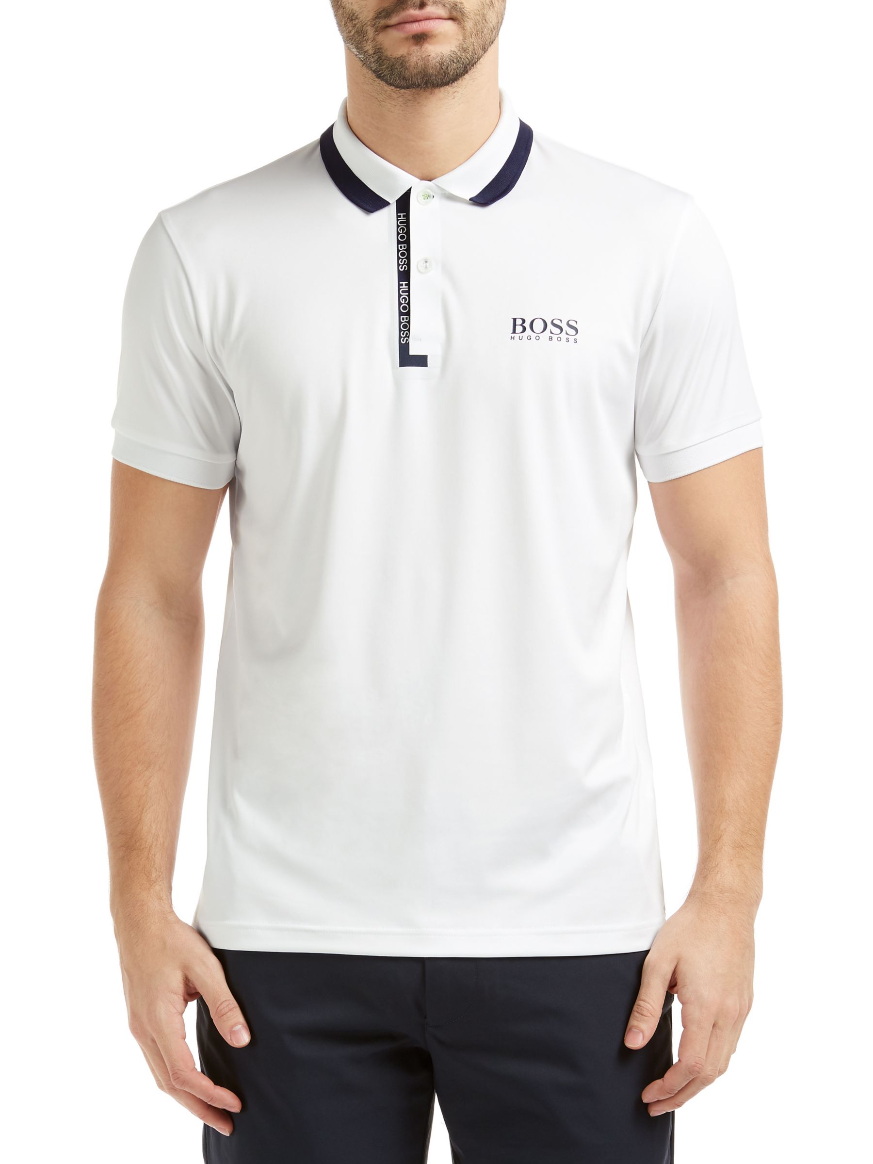 BOSS Green Paddy Pro Golf 2 Shirt, White