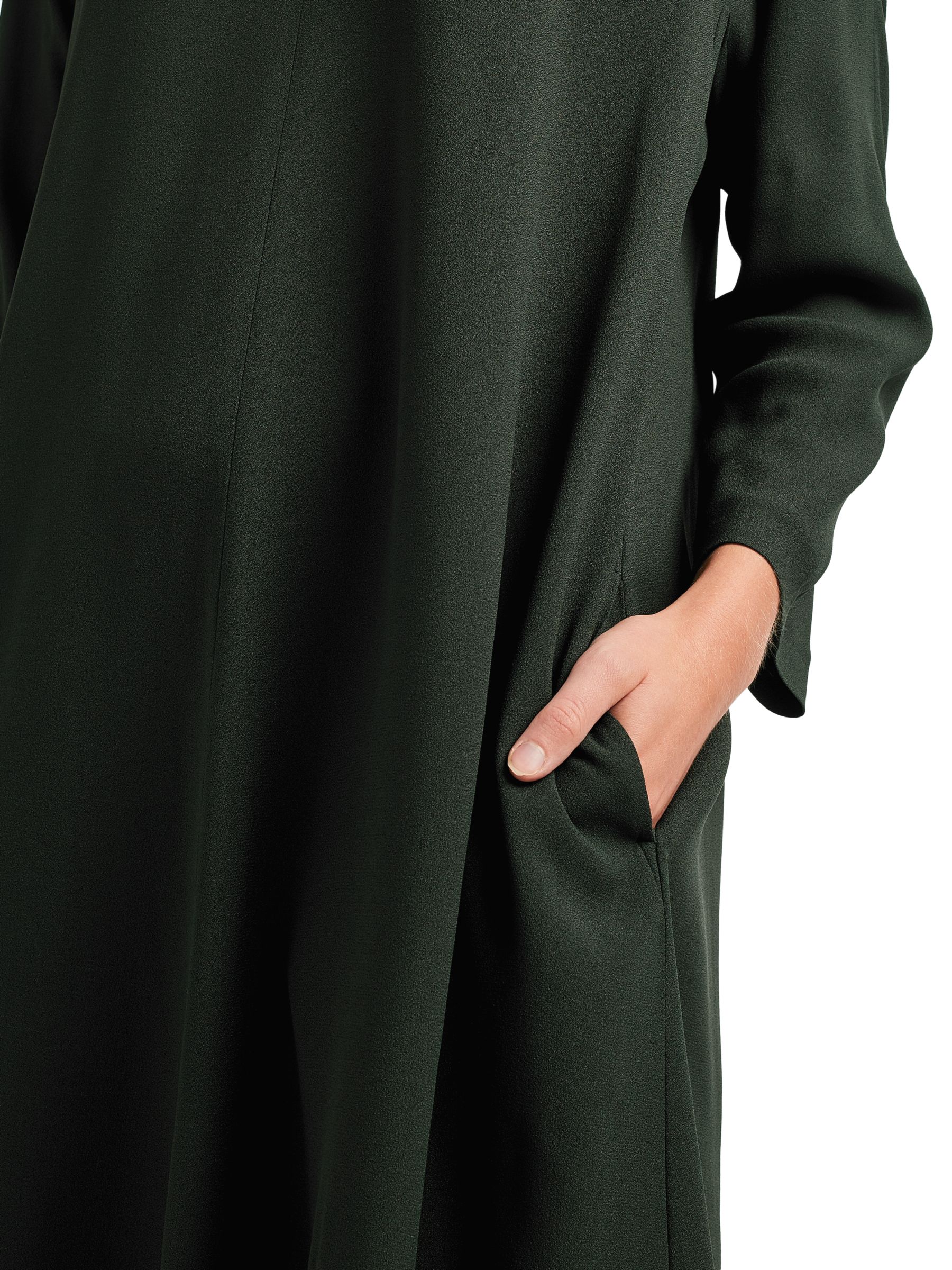 Weekend Maxmara Swing Shift Dress Dark Green At John Lewis