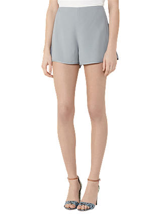 Reiss Blina Day To Evening Shorts, Silver Flint