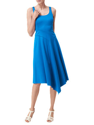 L.K. Bennett Livi Jersey Fit And Flare Dress, Andaman Blue