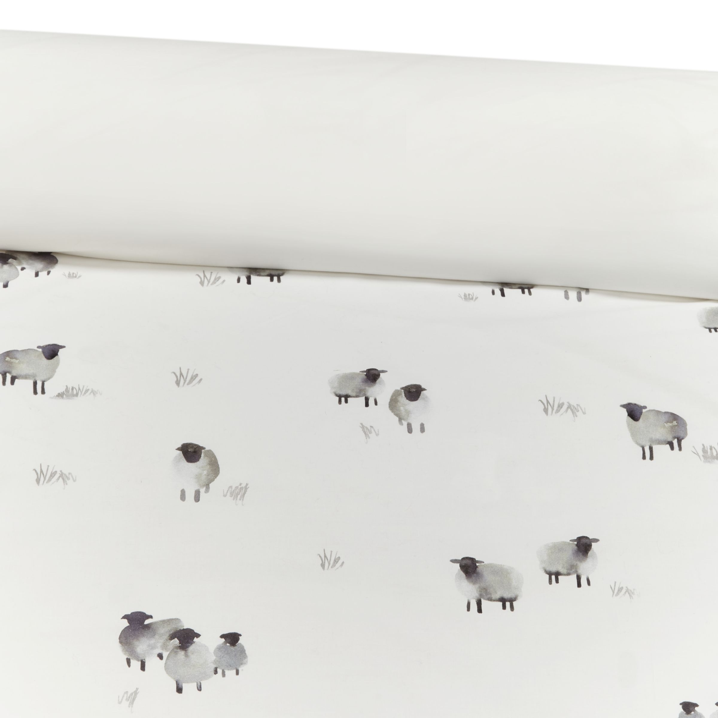 John Lewis Partners Crisp And Fresh Highland Sheep Print Cotton