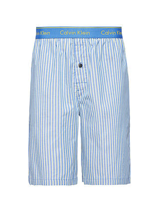 Calvin Klein Dunmore Stripe Lounge Shorts, Blue