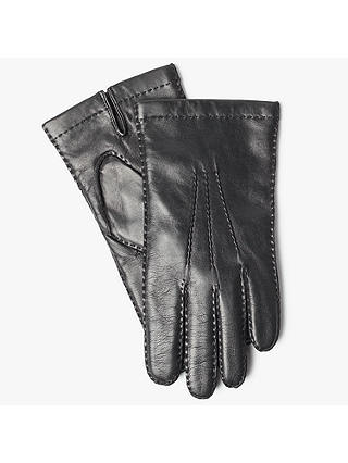 John Lewis & Partners Wool Lined Handsewn Leather Gloves