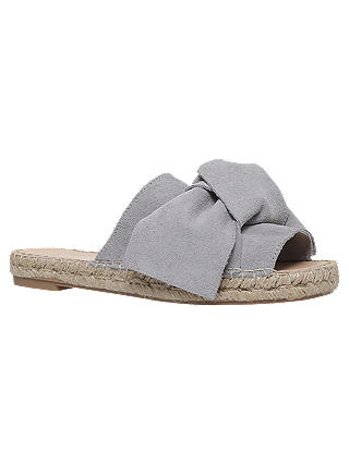Carvela Kurry Bow Slider Sandals, Grey