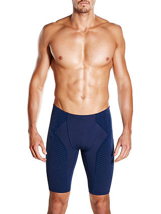 Speedo Fit Power Form Jammers Swimming Shorts, Navy