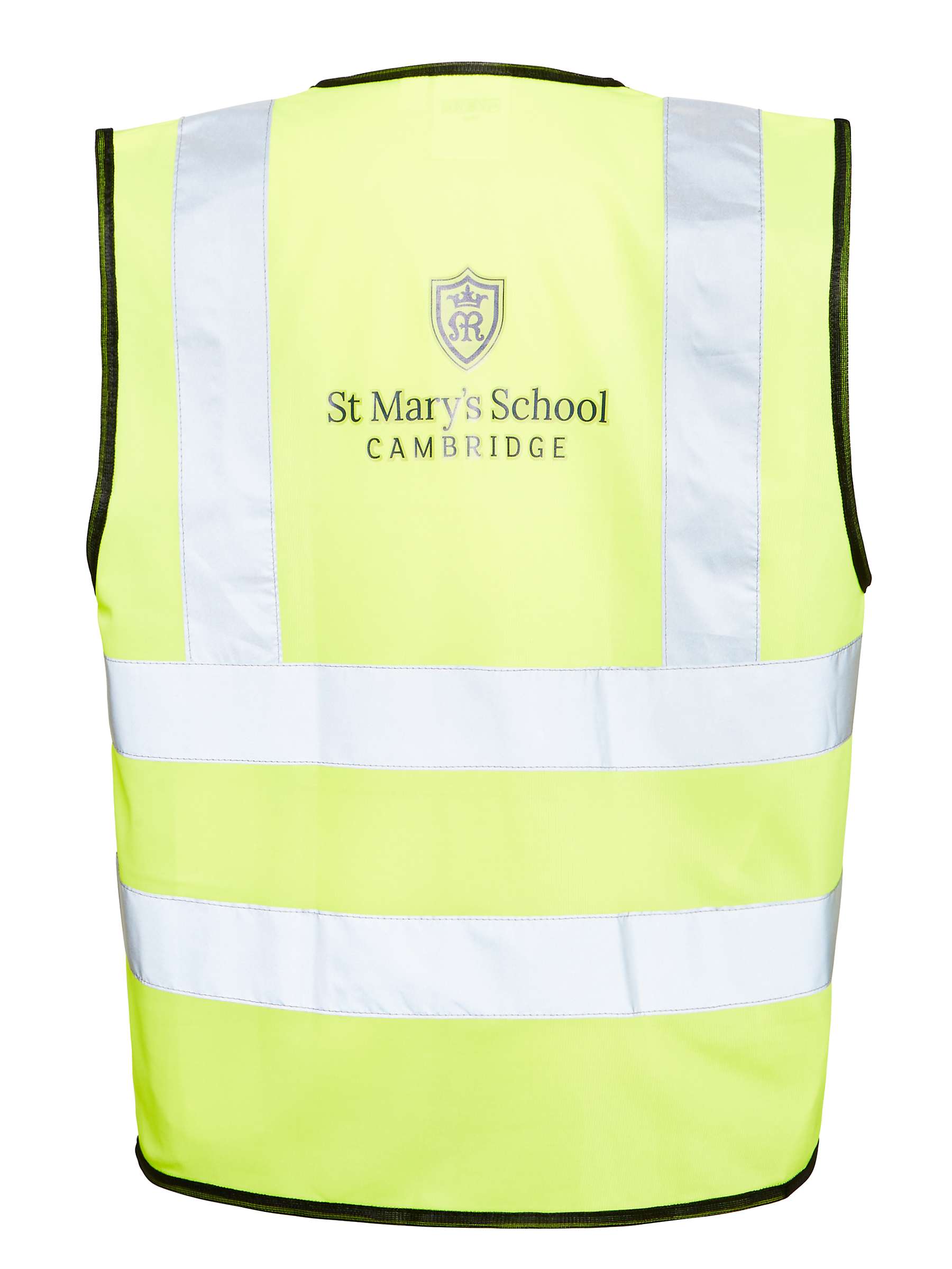 Buy St Mary's School, Cambridge High Visibility Waistcoat, Yellow Online at johnlewis.com