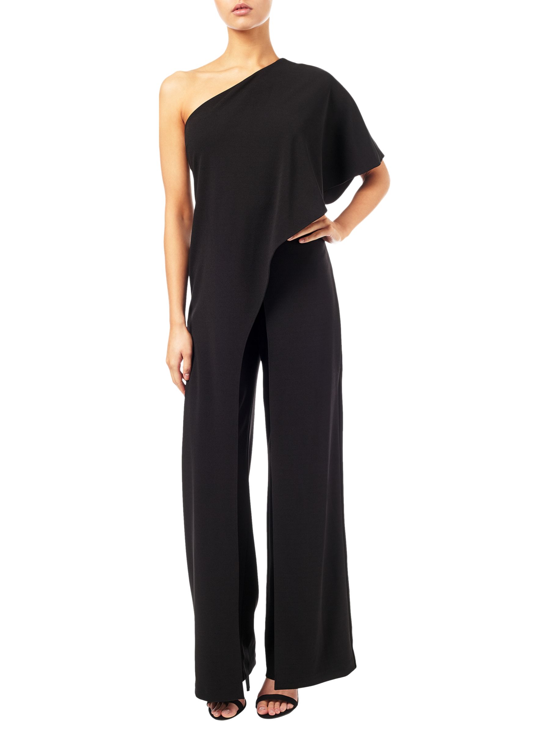 Adrianna Papell One Shoulder Jumpsuit at John Lewis