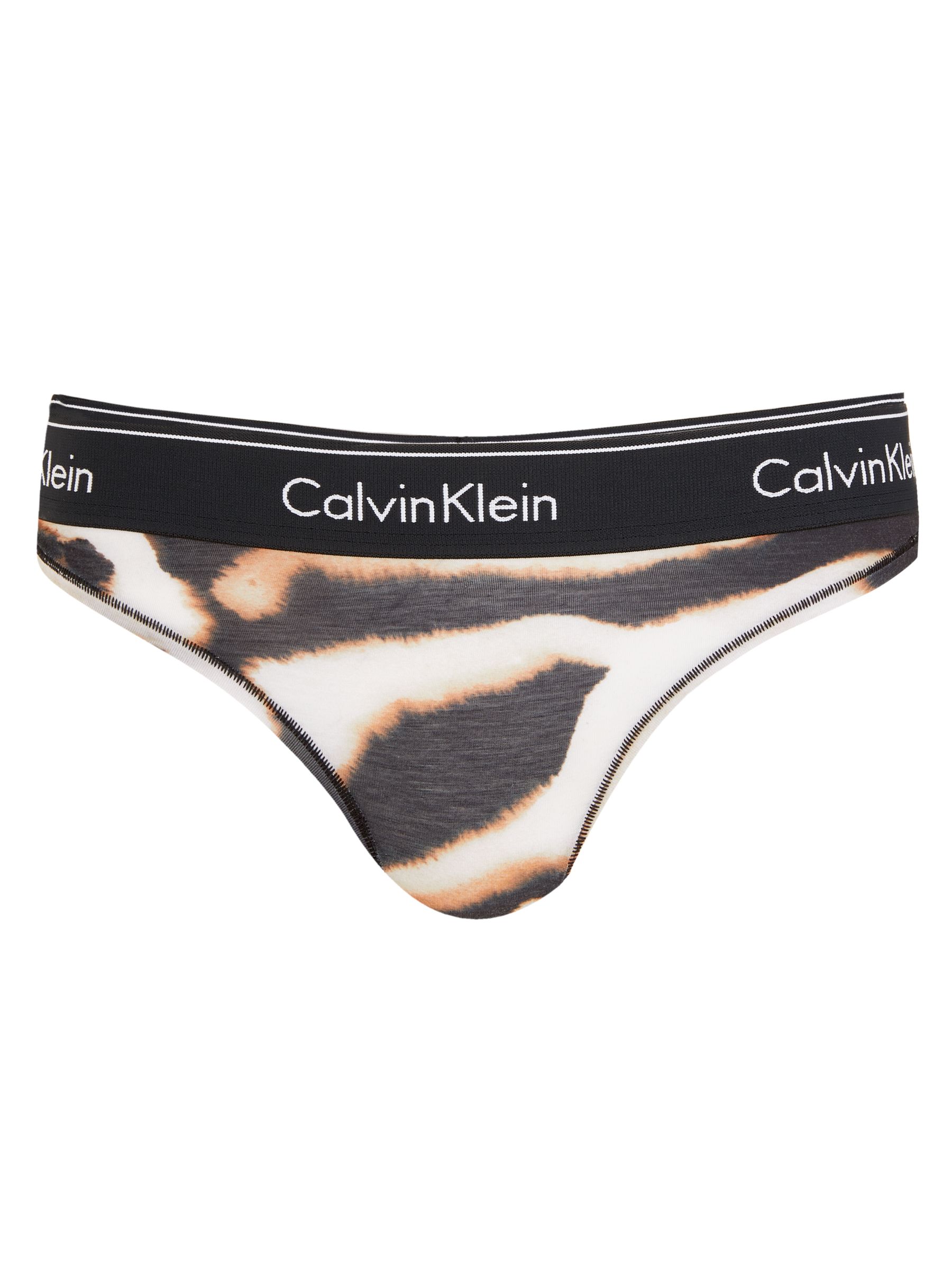 calvin klein leopard print underwear