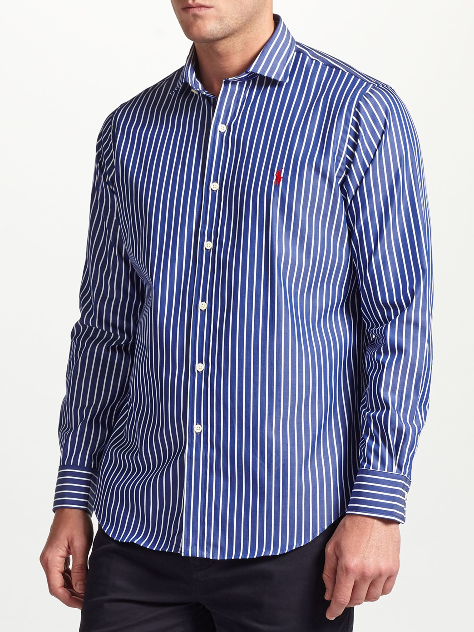 Polo Ralph Lauren Striped Shirt, Blue 