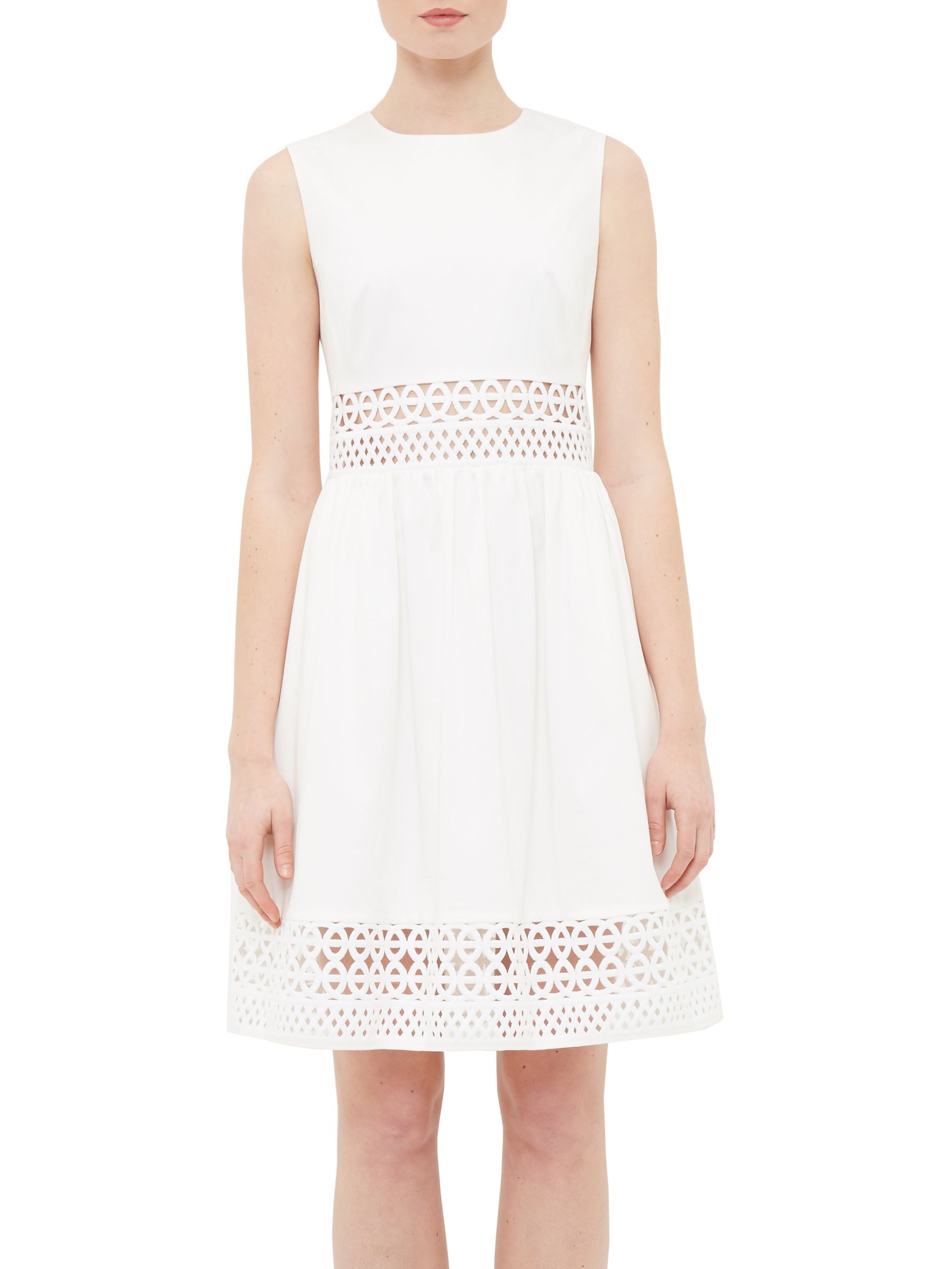 ted baker white lace dress