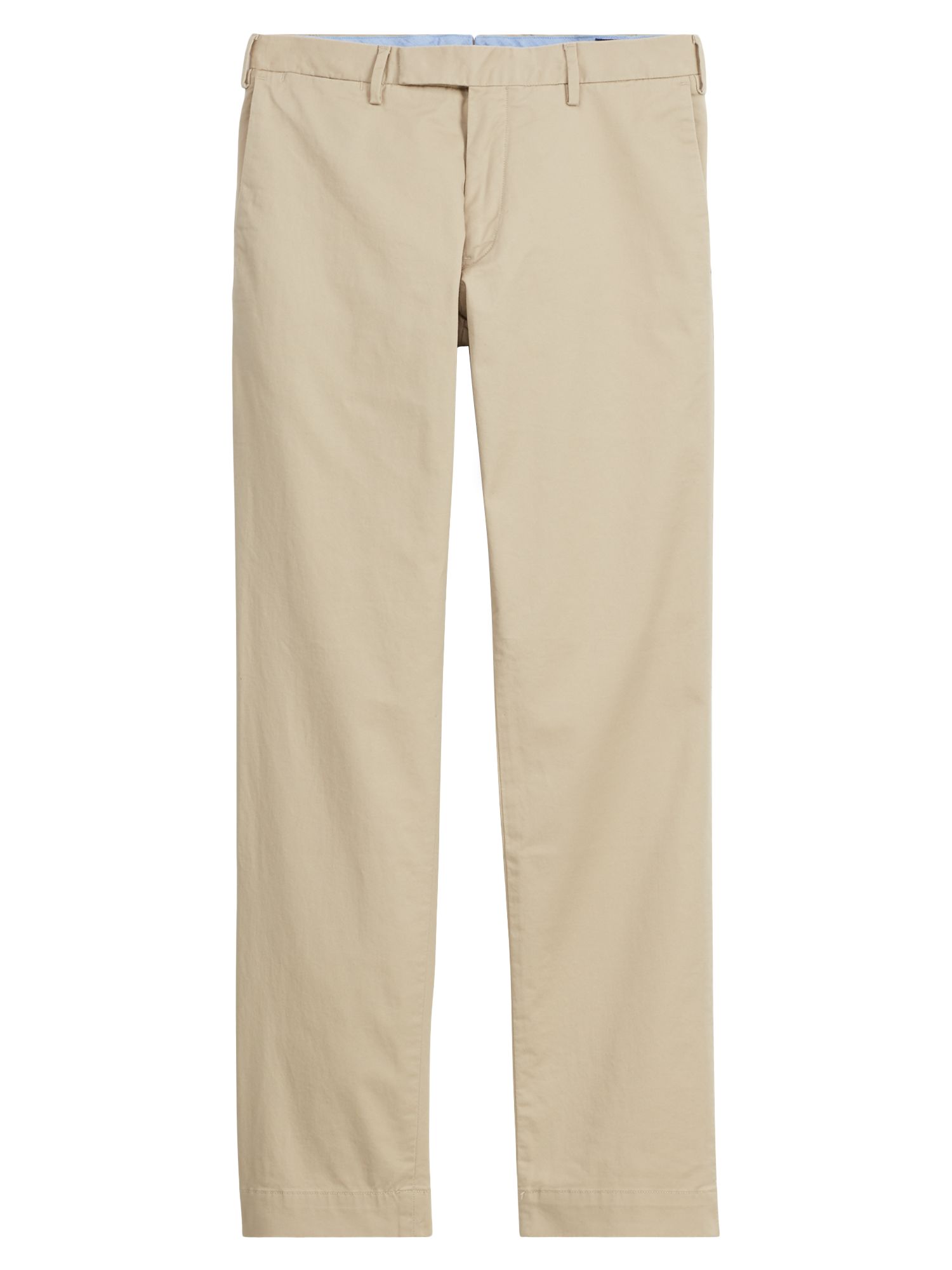 Polo Ralph Lauren Hudson Slim Fit Stretch Cotton Trousers, Classic Khaki at  John Lewis & Partners