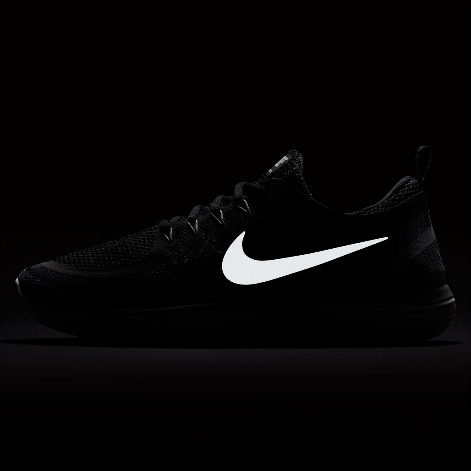 Nike Free RN Distance 2 Men's Running Shoe, Black/Cool Grey
