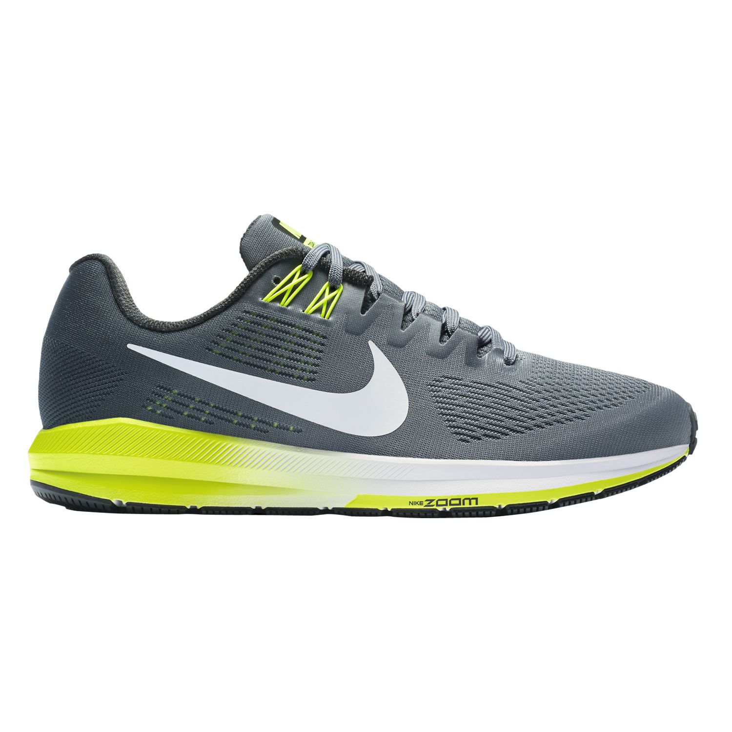 Nike Air Zoom Structure 21 Men's Running Shoes, Grey
