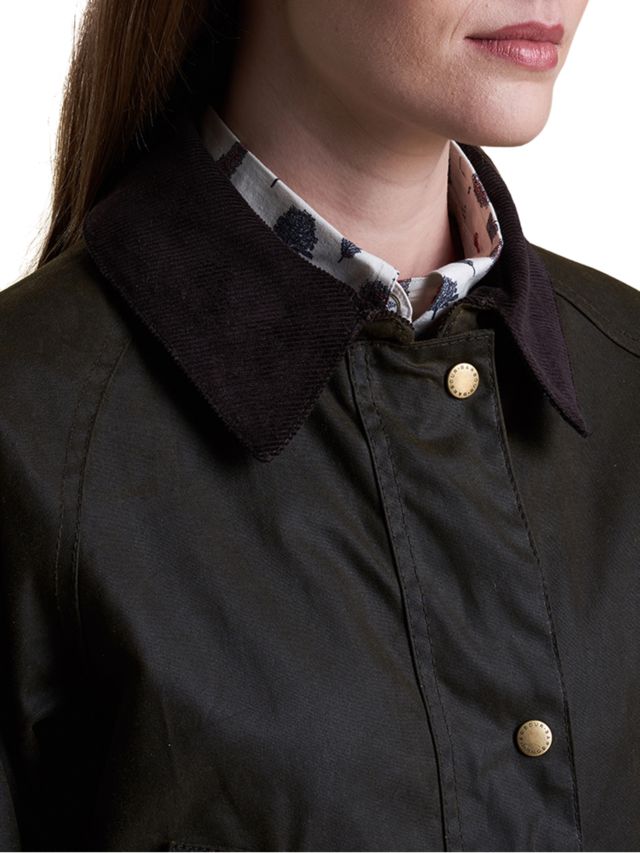 Barbour international deals acorn wax jacket