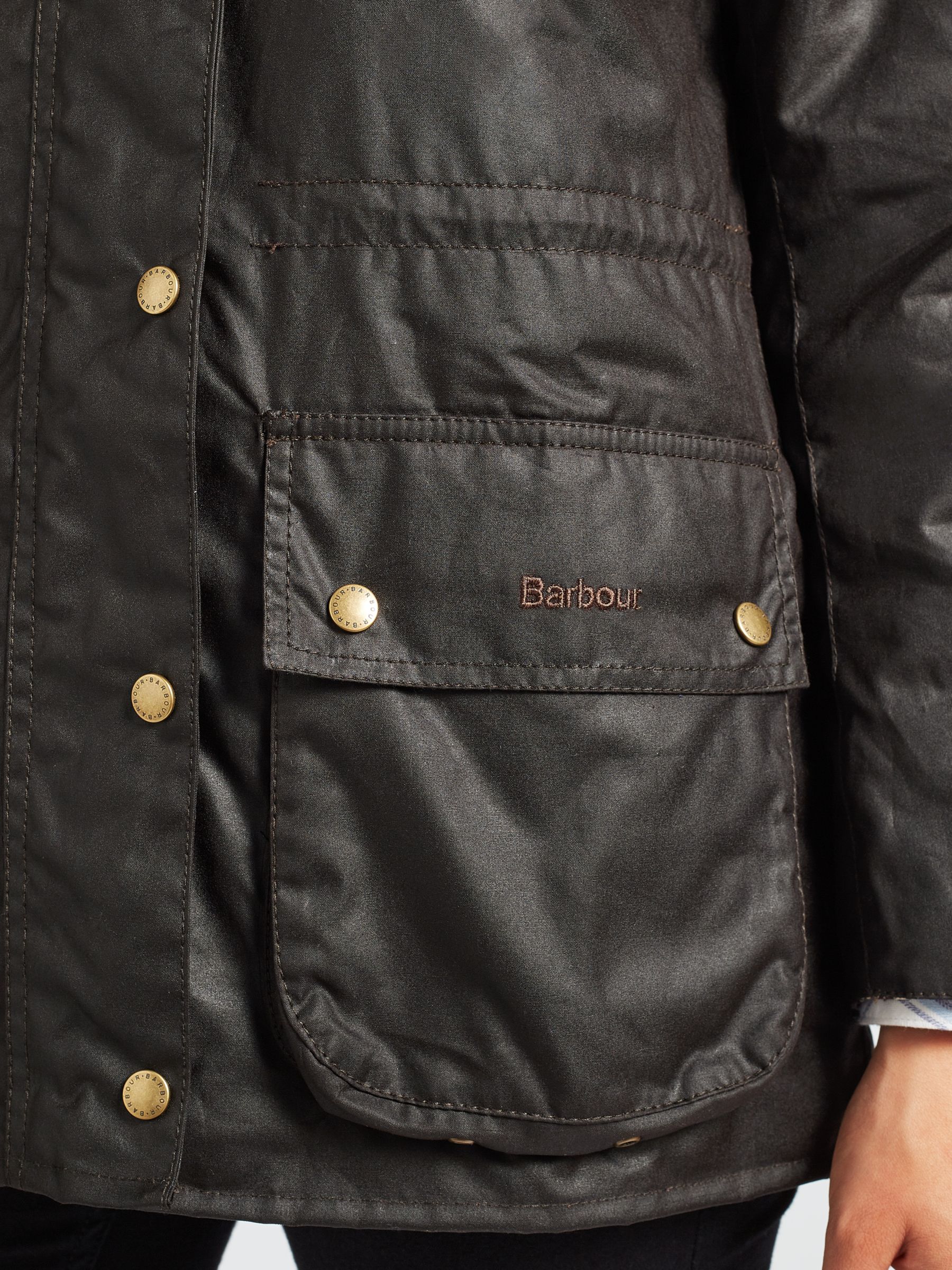 barbour blaise waxed cotton jacket