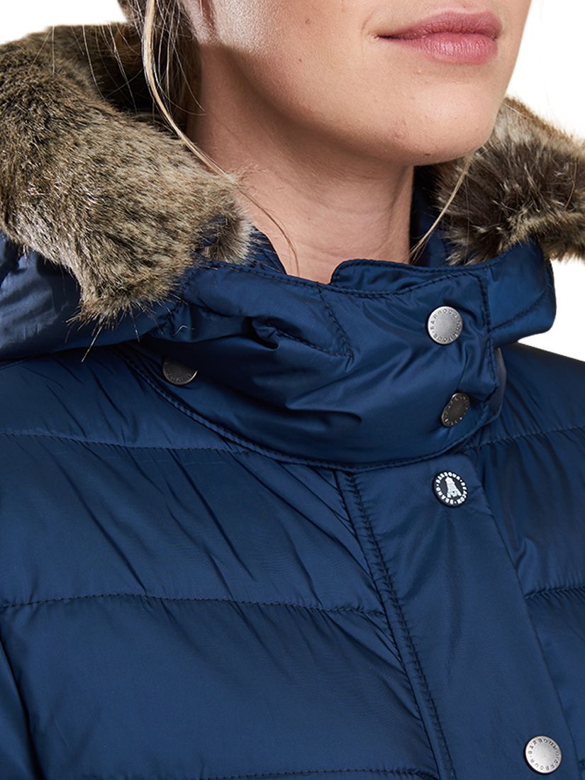 Barbour Shipper Baffle Quilted Coat at 
