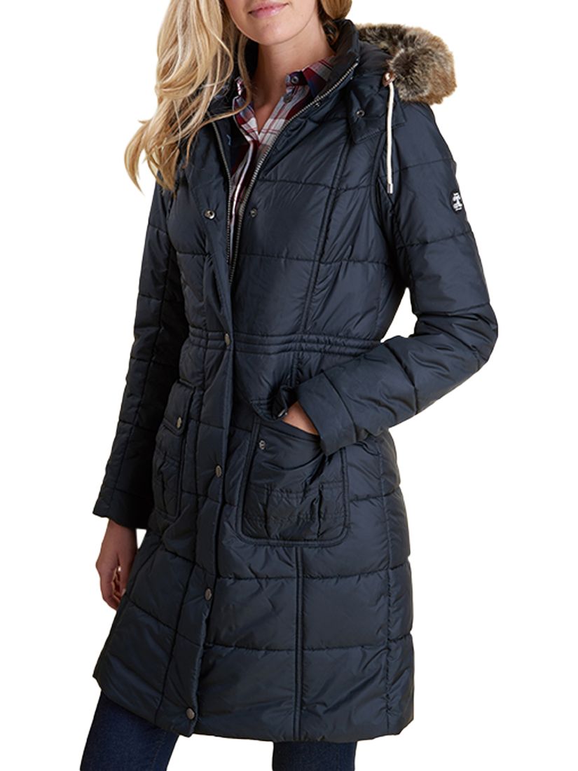 Barbour Winterton Long Baffle Quilted 