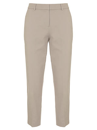 Mint Velvet Stretch Cotton Cropped Trousers