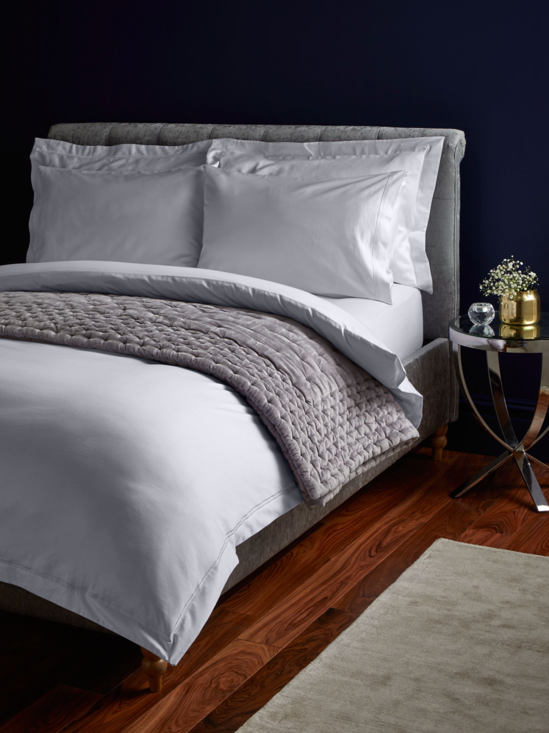 1600 Thread Count Cotton Bedding White, What Is A High Thread Count For Duvet Cover
