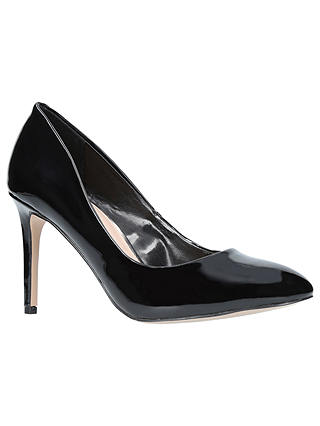 Carvela Aimee Stiletto Heeled Court Shoes, Black Patent