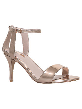 Carvela Kollude Leather Sandals, Bronze Synthetic