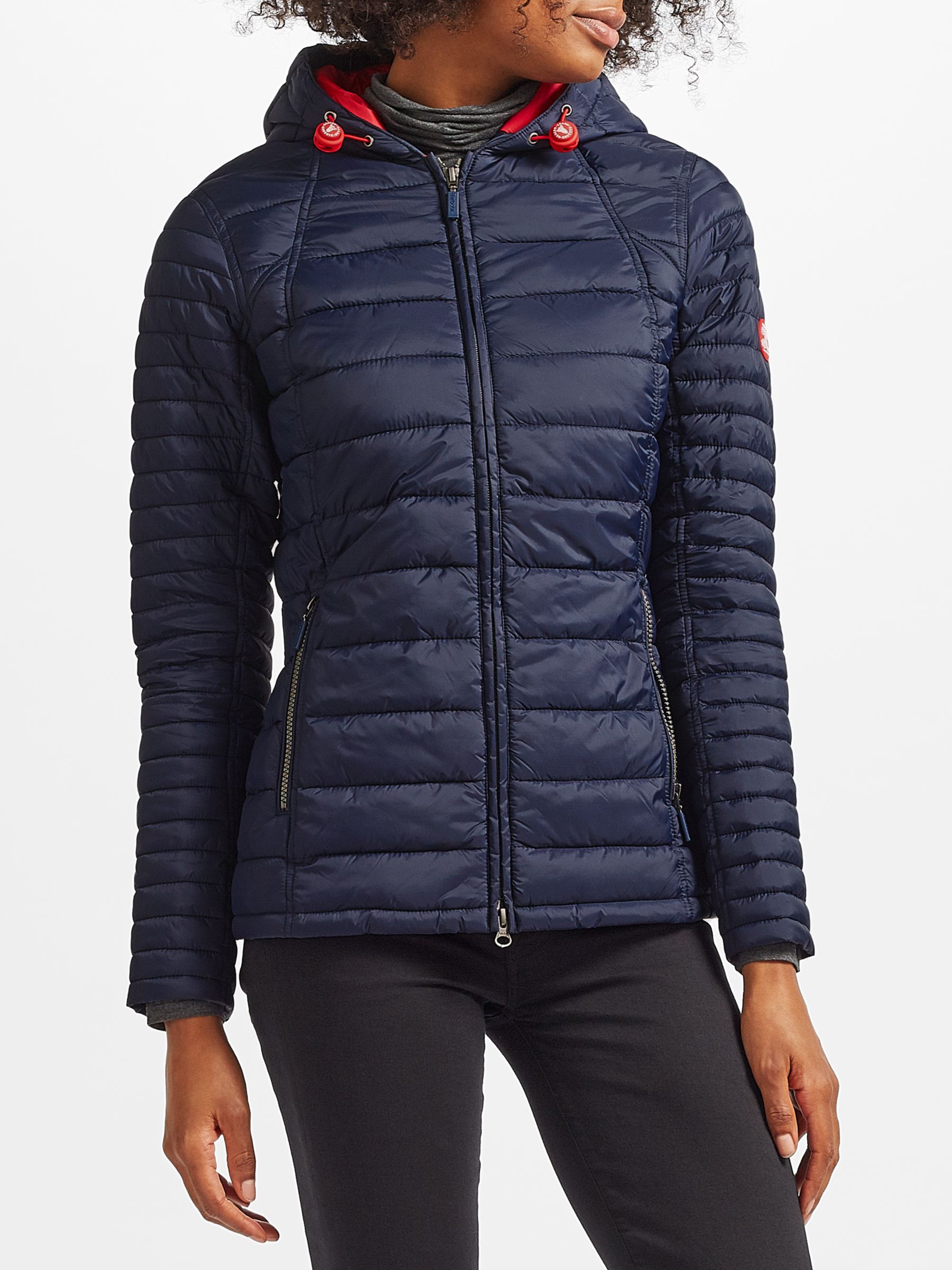 barbour landry baffle quilted jacket