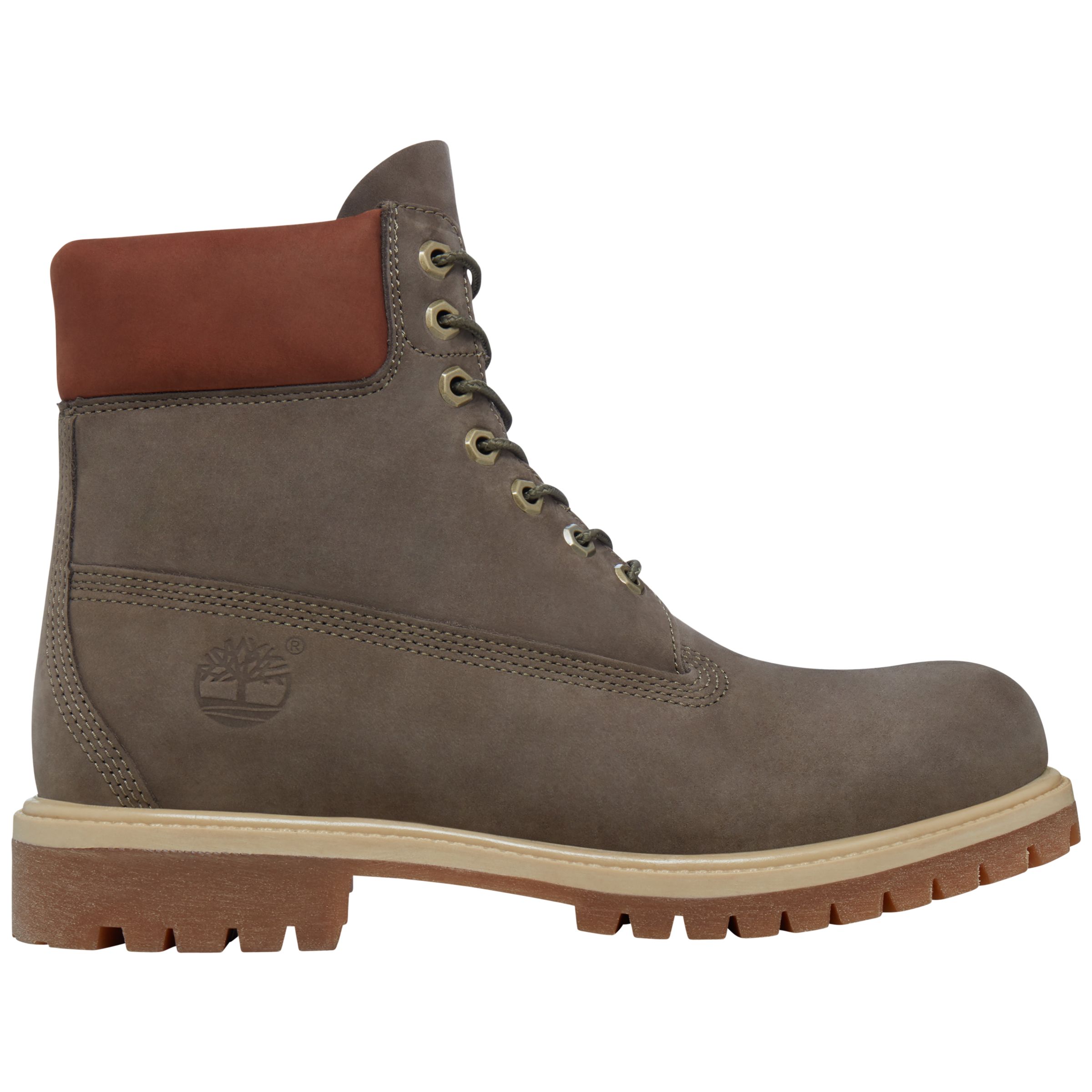 Timberland Classic 6-Inch Waterproof Premium Boots, Olive at John Lewis ...