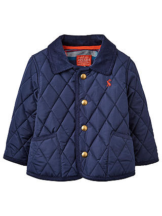 Baby Joule Milford Quilted Jacket, French Navy