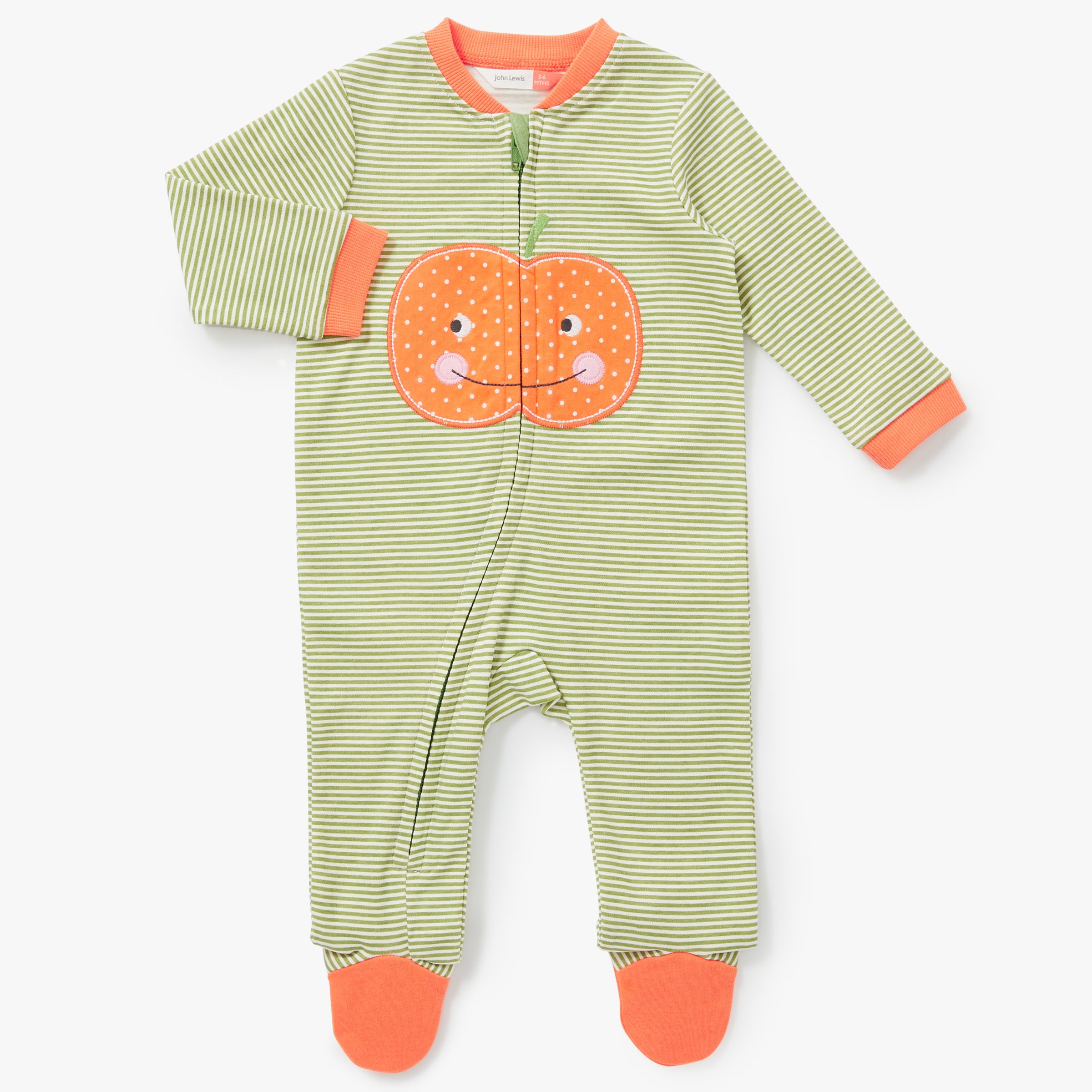 pumpkin sleepsuit